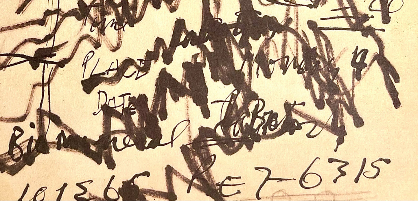 Jackson Pollock, Composition, Jackson Pollock, The Last Sketchbook, Lithograph