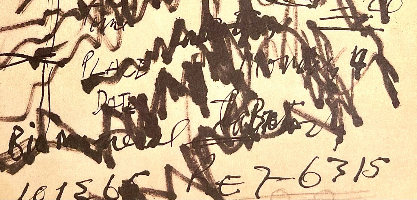 Jackson Pollock, Composition, Jackson Pollock, The Last Sketchbook, Lithograph