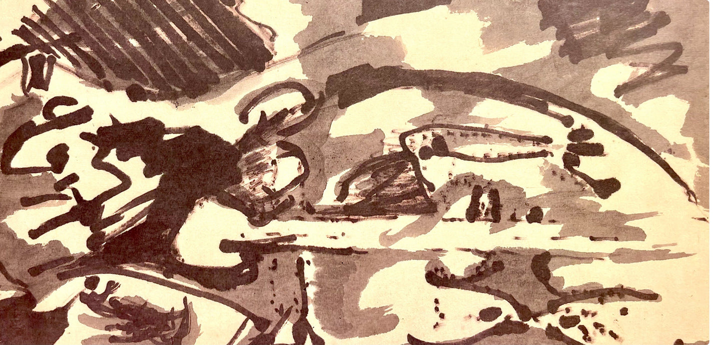 Jackson Pollock, Composition, Jackson Pollock, The Last Sketchbook, Lithograph