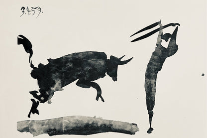 Pablo Picasso, Composition (Bloch 1276; Czwiklitzer 23), Toros Y Toreros, Lithograph