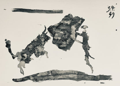 Pablo Picasso, Composition (Bloch 1276; Czwiklitzer 23), Toros Y Toreros, Lithograph