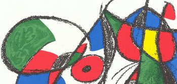 Joan Mir, Composition, (Cramer 198; Mourlot 1044), Joan Mir Lithographs, Lithograph