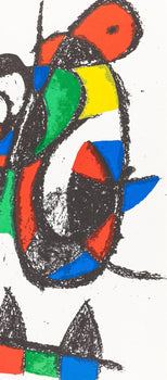 Joan Mir, Composition, (Cramer 198; Mourlot 1038), Joan Mir Lithographs, Lithograph