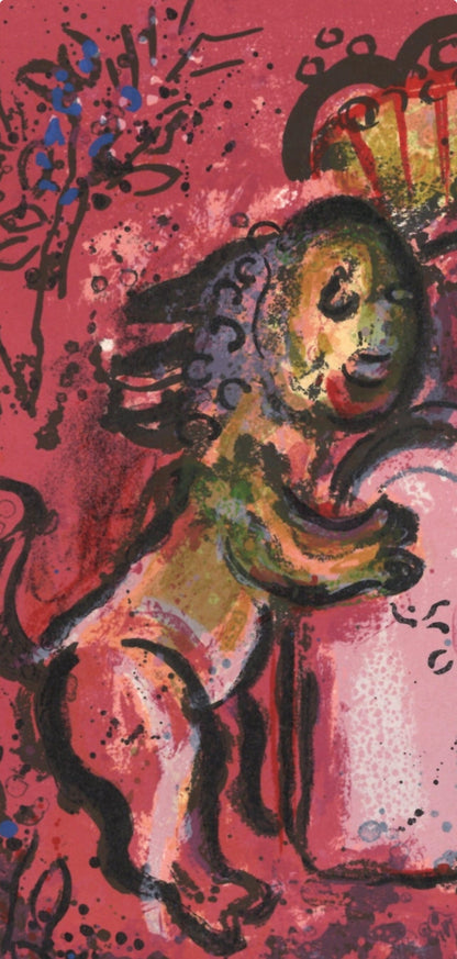 Marc Chagall, Tablets Of Law (Mourlot 365; Cramer 49), Lithograph