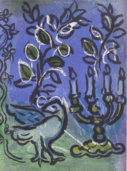 Marc Chagall, Candlestick (Mourlot 366; Cramer 49), Lithograph