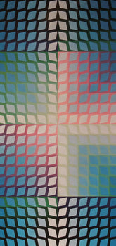 Victor Vasarely, Composition, Progressions I, Hliogravure