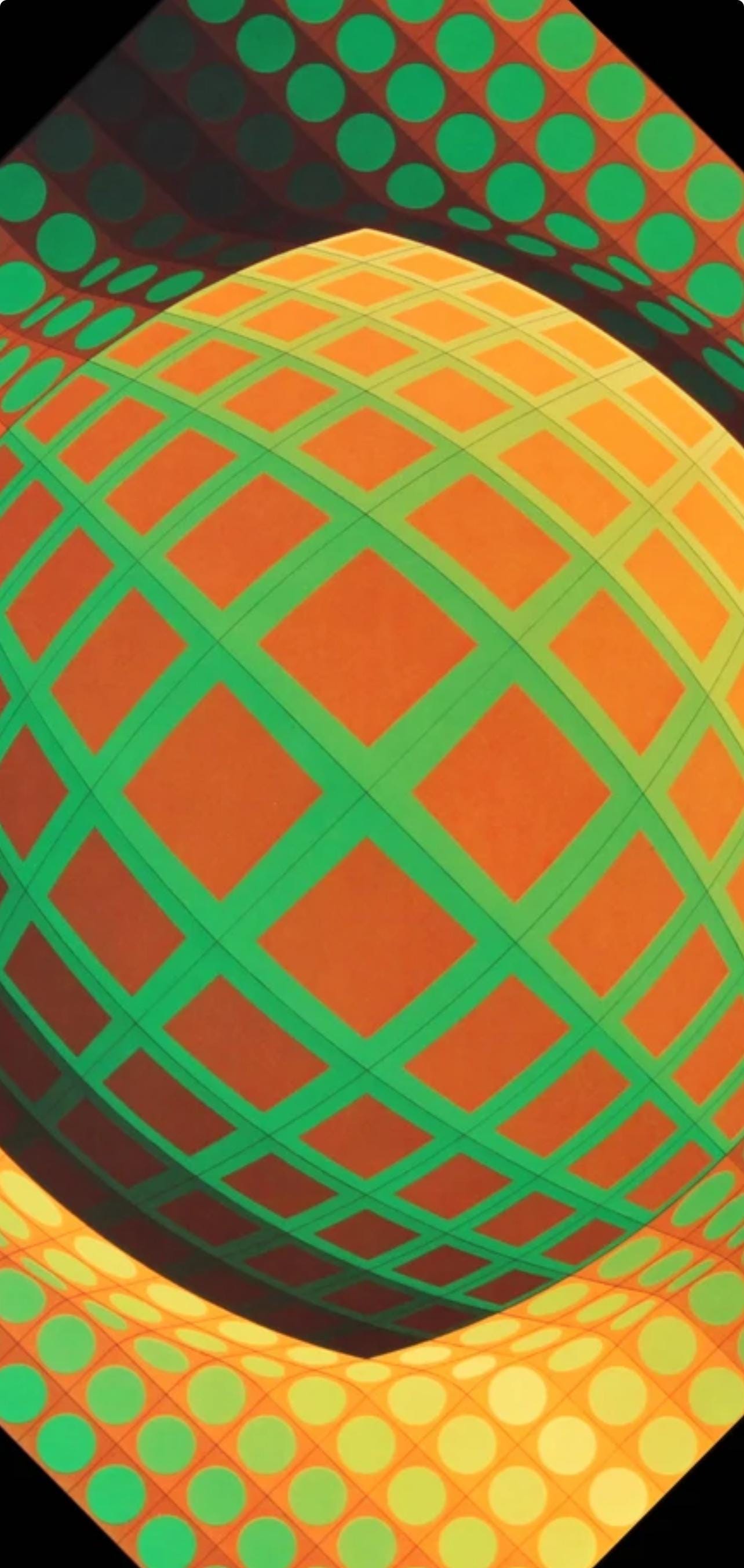 Victor Vasarely, Composition, Progressions Iii, Hliogravure
