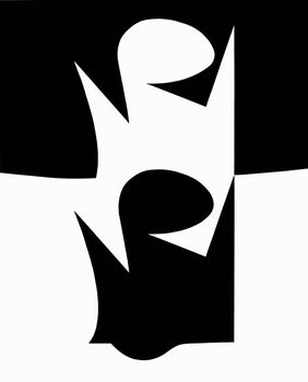Victor Vasarely, Composition, Tres Ou Fantmes, Hliogravure
