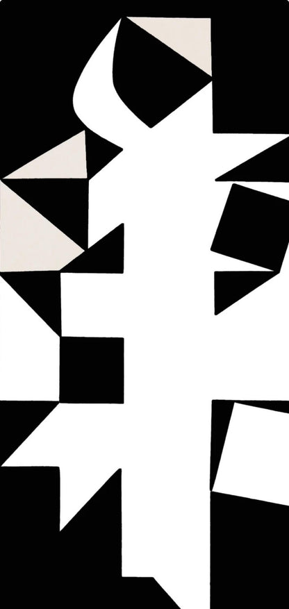 Victor Vasarely, Composition, Tres Ou Fantmes, Hliogravure