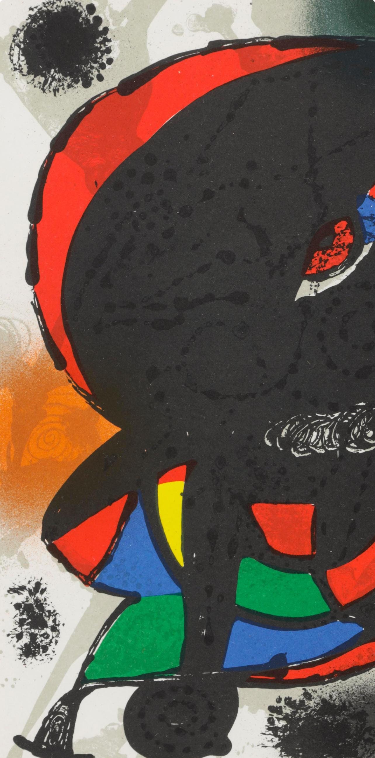 Joan Mir, Composition, (Cramer 230; Mourlot 1115), Joan Mir Lithographs, Lithograph