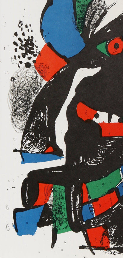 Joan Mir, Composition, (Cramer 249; Mourlot 1257), Joan Mir Lithographs, Lithograph