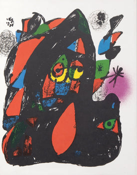 Joan Mir, Composition, (Cramer 249; Mourlot 1259), Joan Mir Lithographs, Lithograph