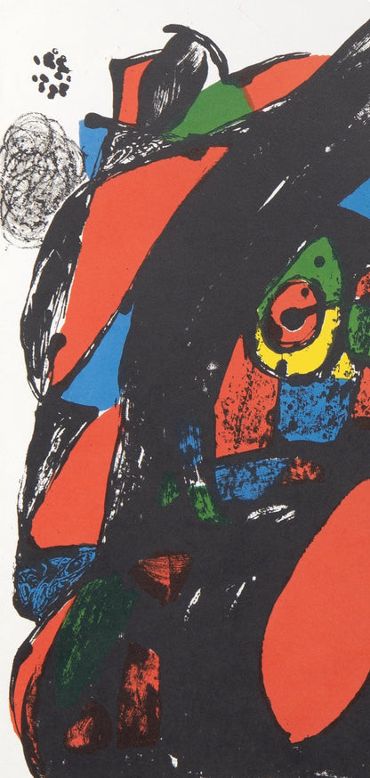 Joan Mir, Composition, (Cramer 249; Mourlot 1259), Joan Mir Lithographs, Lithograph