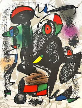 Joan Mir, Composition, (Cramer 249; Mourlot 1258), Joan Mir Lithographs, Lithograph