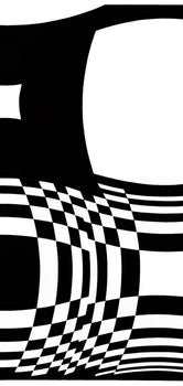 Victor Vasarely, Composition, Croises, Hliogravure