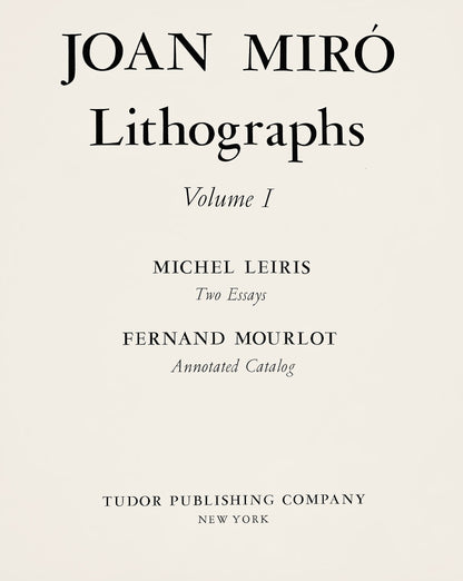 Joan Mir, Composition, (Cramer 160; Mourlot 867), Joan Mir Lithographs, Lithograph