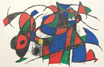 Joan Mir, Composition, (Cramer 198; Mourlot 1039), Joan Mir Lithographs, Lithograph