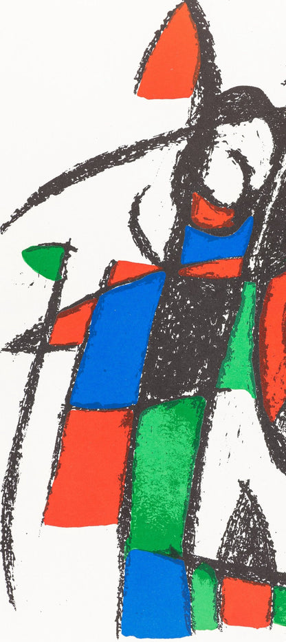 Joan Mir, Composition, (Cramer 198; Mourlot 1038), Joan Mir Lithographs, Lithograph