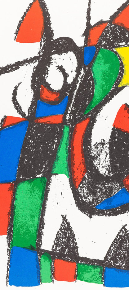 Joan Mir, Composition, (Cramer 198; Mourlot 1038), Joan Mir Lithographs, Lithograph
