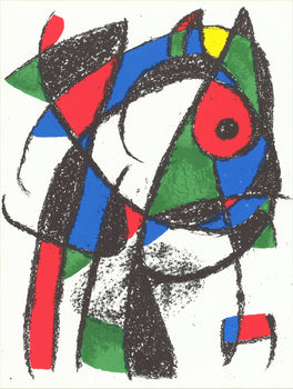 Joan Mir, Composition, (Cramer 198; Mourlot 1043), Joan Mir Lithographs, Lithograph