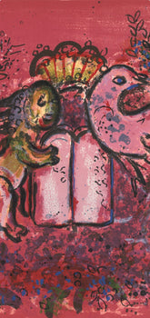 Marc Chagall, Tablets Of Law (Mourlot 365; Cramer 49), Lithograph