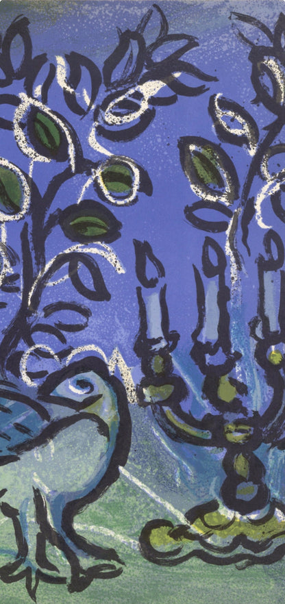 Marc Chagall, Candlestick (Mourlot 366; Cramer 49), Lithograph