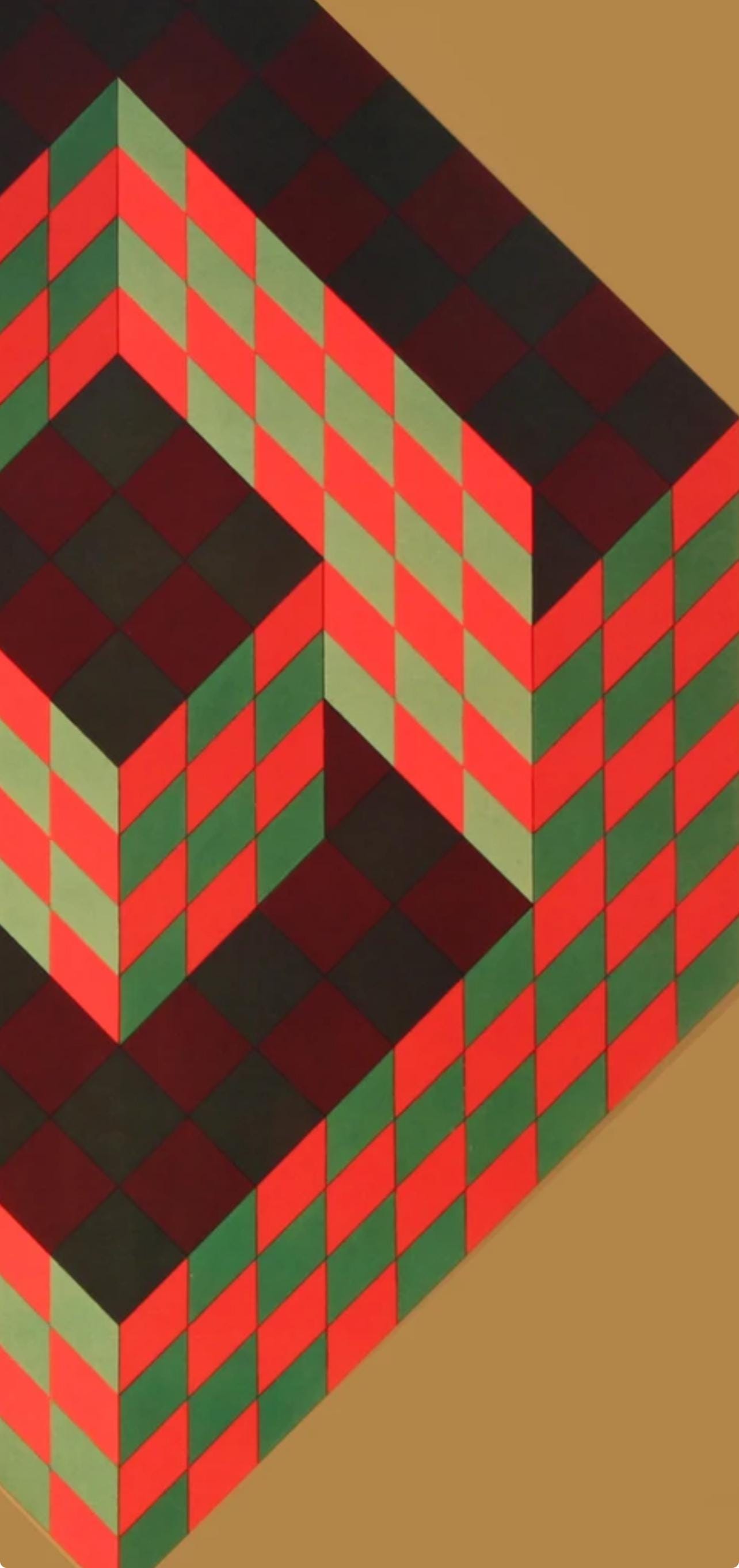 Victor Vasarely, Composition, Progressions Iii, Hliogravure