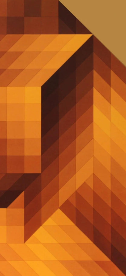 Victor Vasarely, Composition, Progressions Iii, Hliogravure