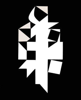 Victor Vasarely, Composition, Tres Ou Fantmes, Hliogravure