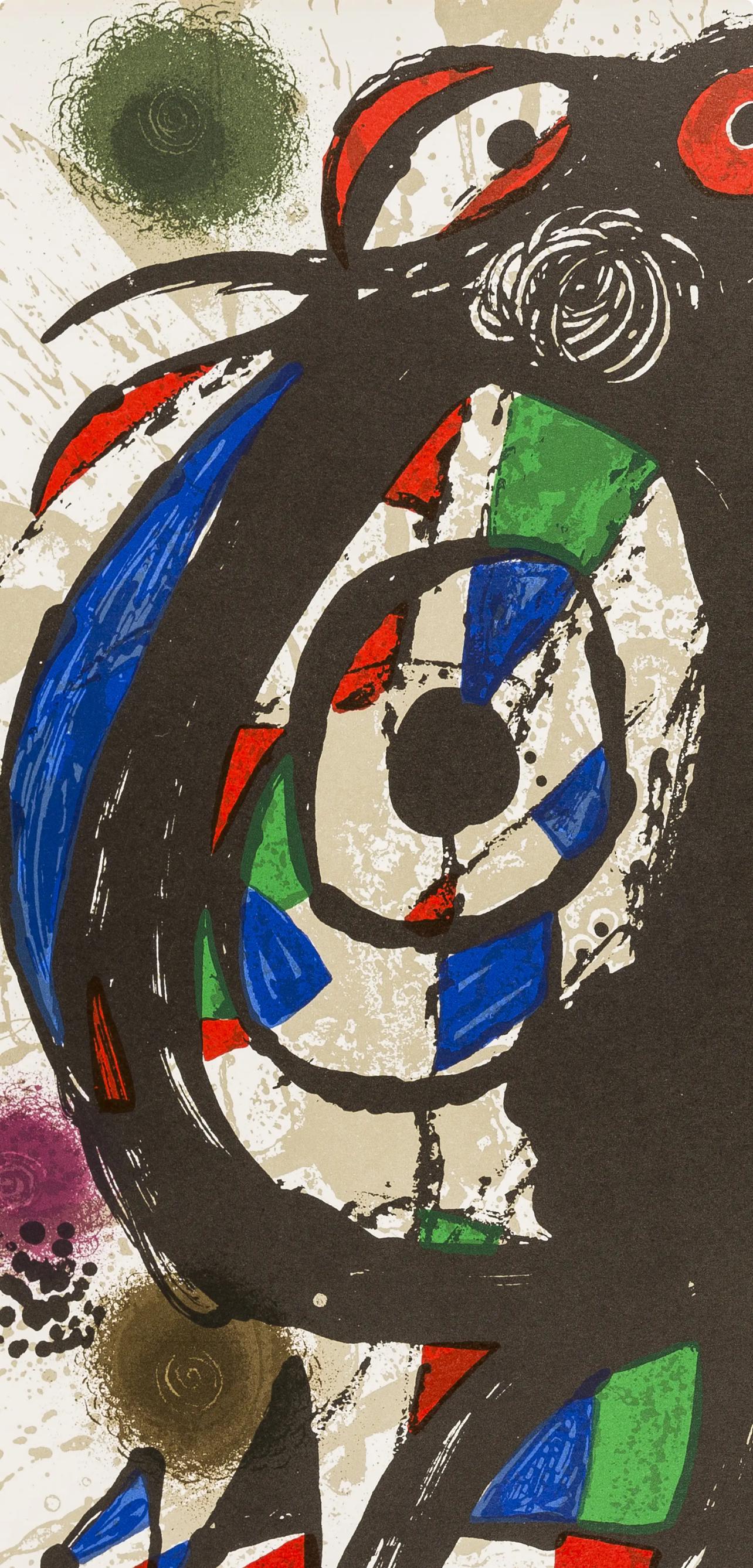 Joan Mir, Composition, (Cramer 230; Mourlot 1115), Joan Mir Lithographs, Lithograph