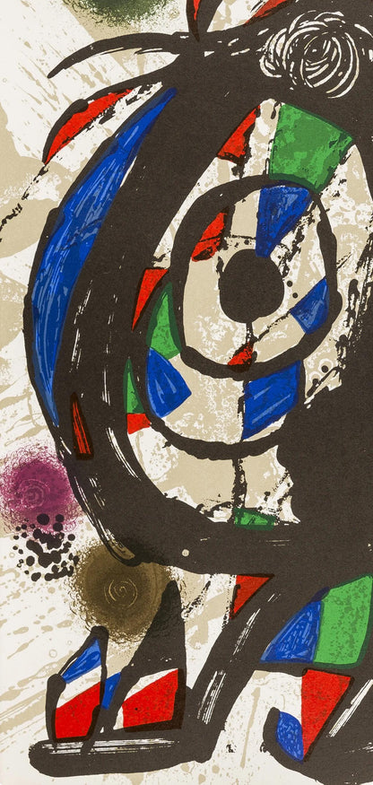 Joan Mir, Composition, (Cramer 230; Mourlot 1115), Joan Mir Lithographs, Lithograph