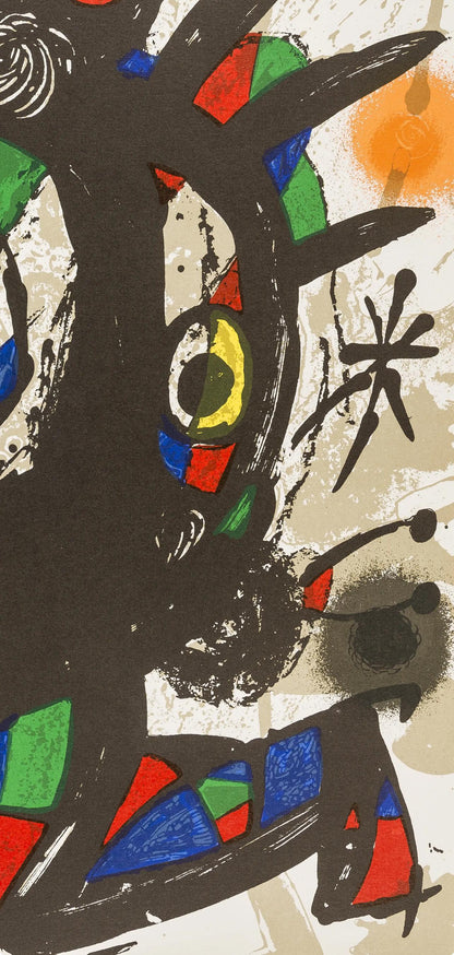 Joan Mir, Composition, (Cramer 230; Mourlot 1115), Joan Mir Lithographs, Lithograph