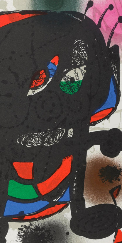 Joan Mir, Composition, (Cramer 230; Mourlot 1115), Joan Mir Lithographs, Lithograph