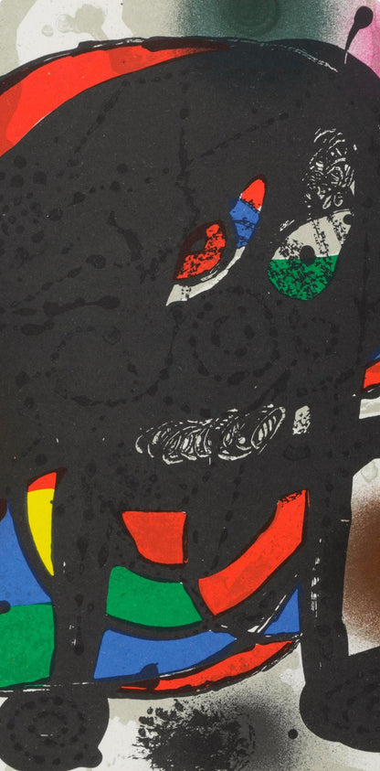 Joan Mir, Composition, (Cramer 230; Mourlot 1115), Joan Mir Lithographs, Lithograph