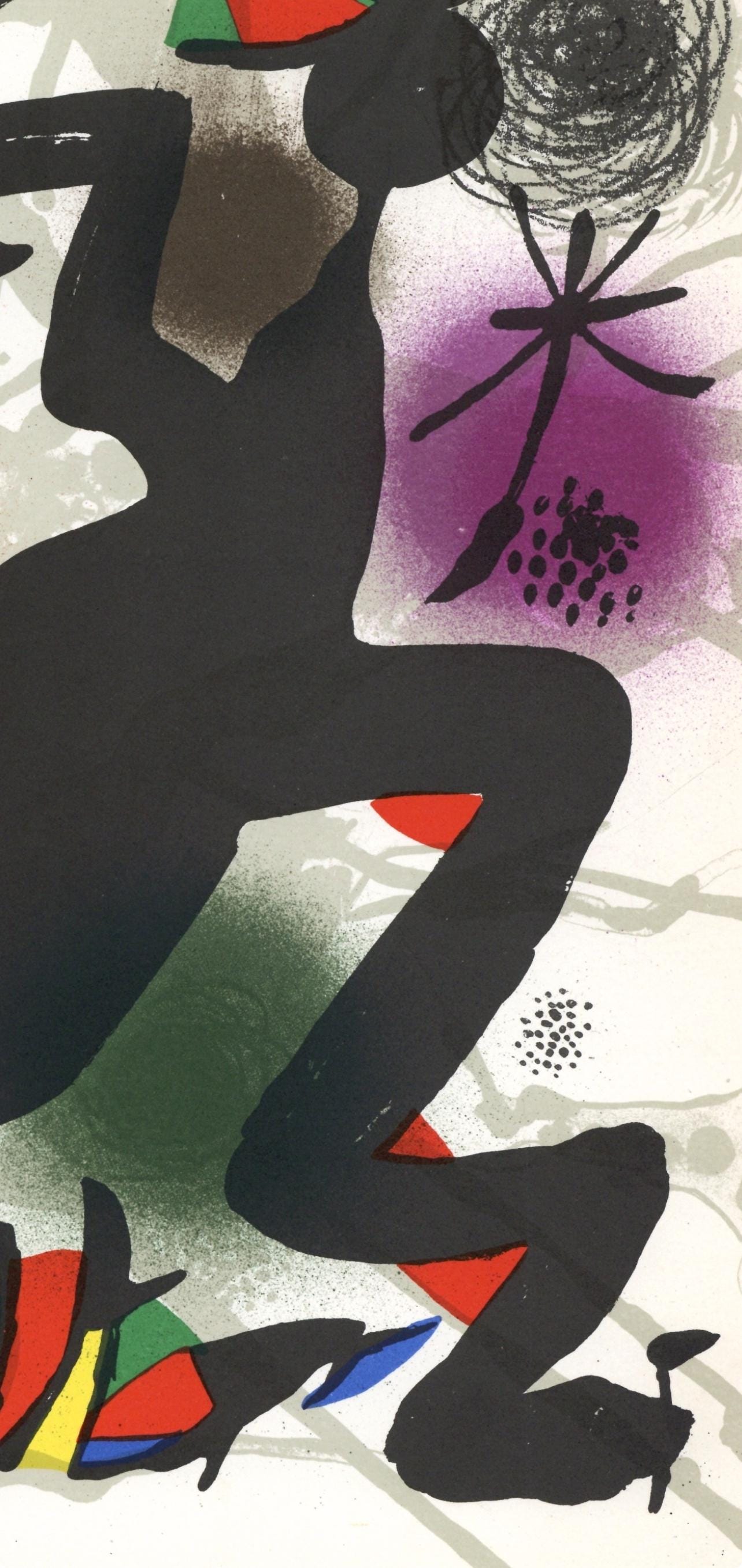 Joan Mir, Composition, (Cramer 230; Mourlot 1116), Joan Mir Lithographs, Lithograph