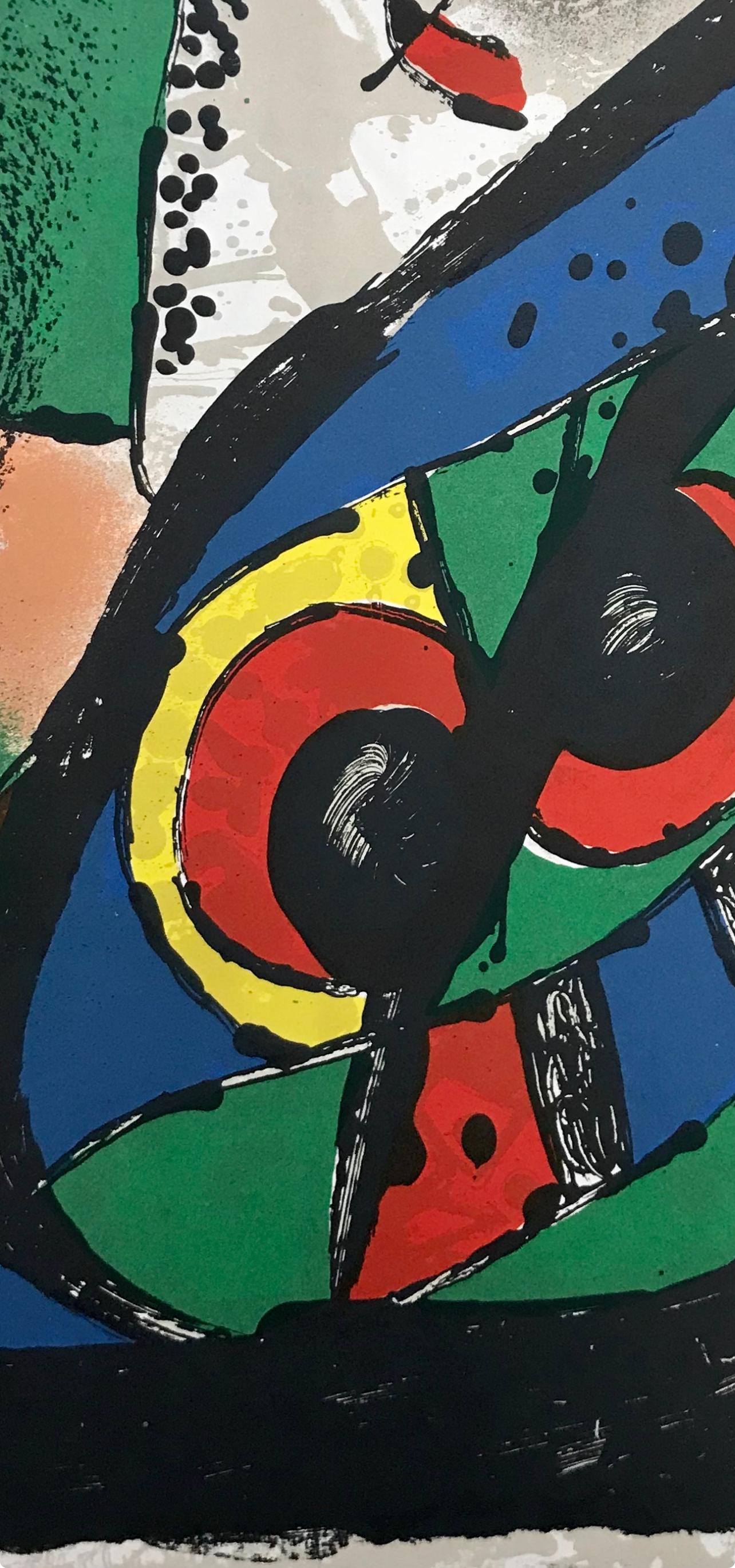 Joan Mir, Composition, (Cramer 249; Mourlot 1256), Joan Mir Lithographs, Lithograph