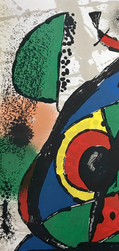 Joan Mir, Composition, (Cramer 249; Mourlot 1256), Joan Mir Lithographs, Lithograph