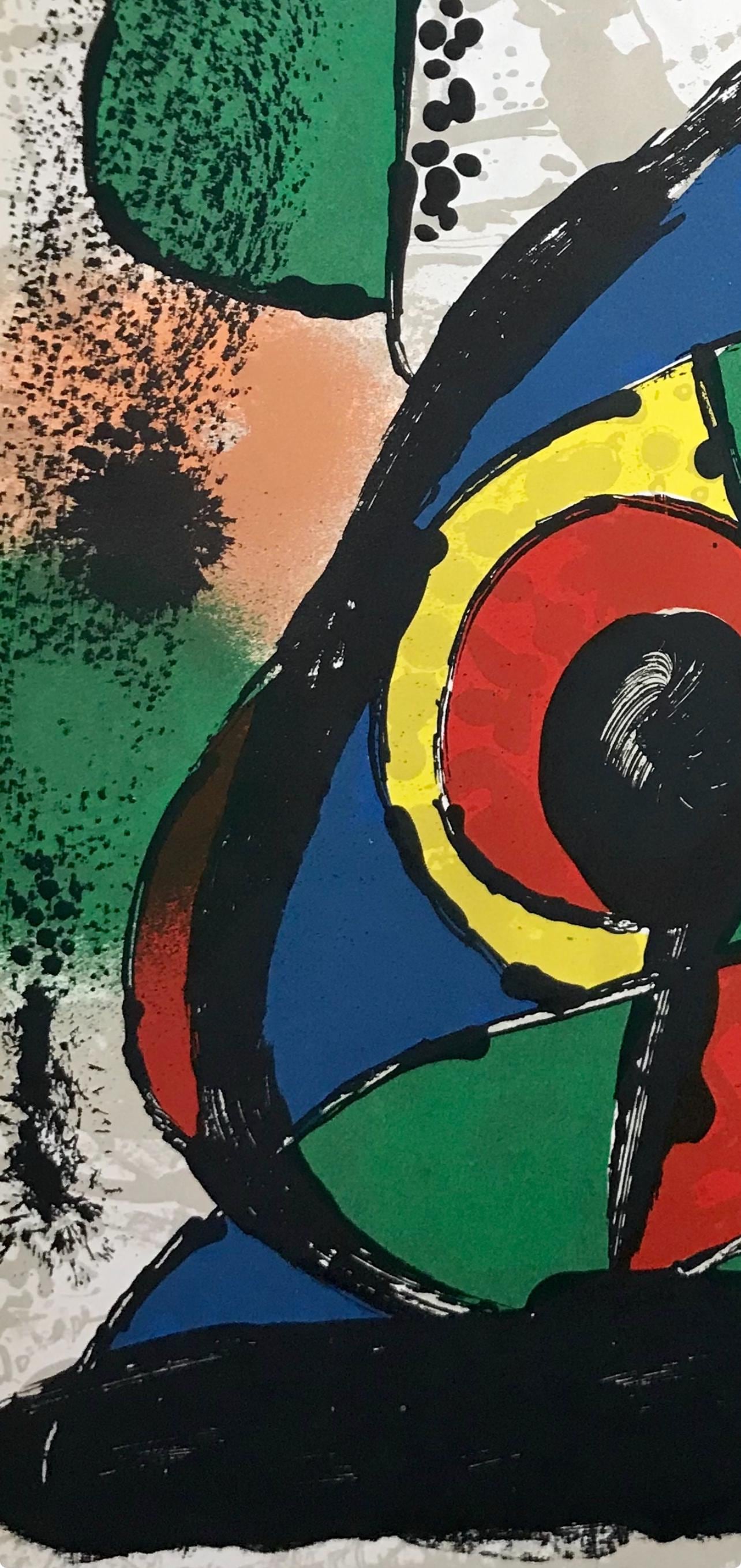 Joan Mir, Composition, (Cramer 249; Mourlot 1256), Joan Mir Lithographs, Lithograph