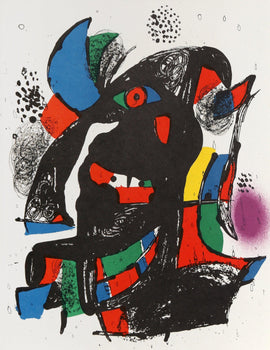 Joan Mir, Composition, (Cramer 249; Mourlot 1257), Joan Mir Lithographs, Lithograph