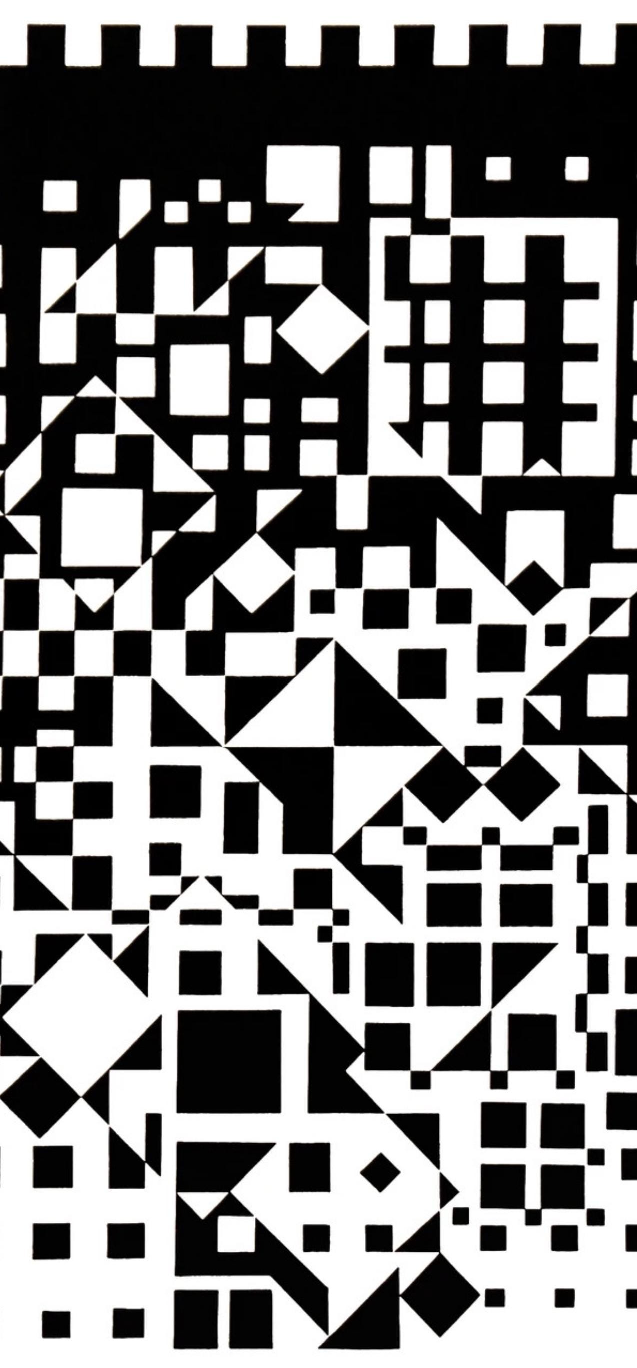 Victor Vasarely, Composition, Croises, Hliogravure
