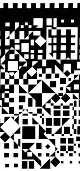 Victor Vasarely, Composition, Croises, Hliogravure