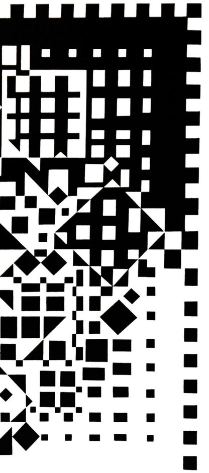 Victor Vasarely, Composition, Croises, Hliogravure