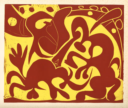 Pablo Picasso, Picador (Orozco 214), Grabados Al Linleo, Linocut