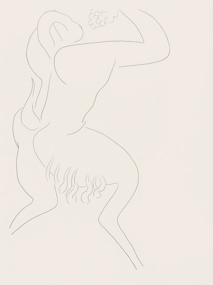 Henri Matisse, Faune (Faun), Posies, Lithograph