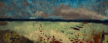 Georges Braque, Paysage Aux Coquelicots, Varengeville, Lithograph
