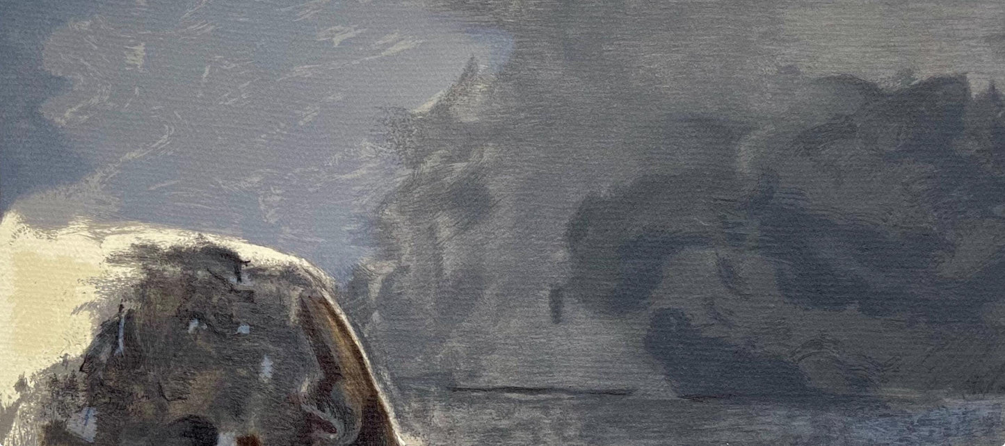 Georges Braque, Marine Noire, Varengeville, Lithograph