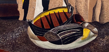 Georges Braque, Les Falaises, Varengeville, Lithograph