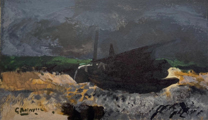 Georges Braque, Barque Sur Les Galets, Varengeville, Lithograph