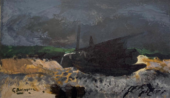 Georges Braque, Barque Sur Les Galets, Varengeville, Lithograph
