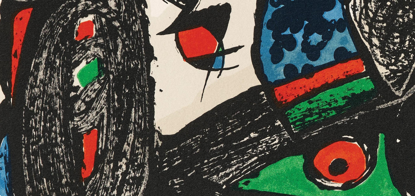 Joan Mir, Composition (Cramer 191; Mourlot 934), Lithograph